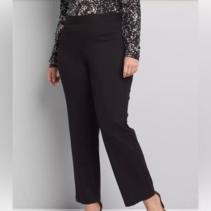 Lane Bryant Pull-On Ponte Slimming Straight Leg Women’s Trousers - Size 24
